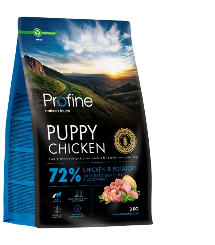 PROFINE PUPPY CHICKEN 3 KG.